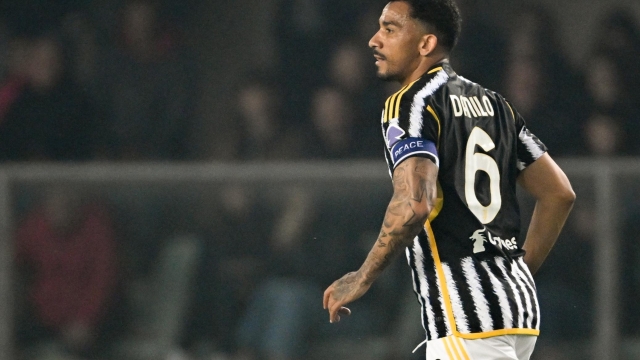VERONA, ITALY - FEBRUARY 17: Danilo of Juventus during the Serie A TIM match between Hellas Verona FC and Juventus - Serie A TIM  at Stadio Marcantonio Bentegodi on February 17, 2024 in Verona, Italy. (Photo by Daniele Badolato - Juventus FC/Juventus FC via Getty Images)