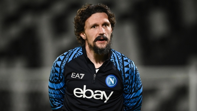 Foto Massimo Paolone/LaPresse 21 Gennaio 2024 - Riad, Arabia Saudita - sport, calcio - EA SPORTS FC Supercoppa italiana 2023/2024 - Allenamento Napoli - Stadio Al Shabab Nella foto: Mario Rui (SSC Napoli) January 21, 2024 Riyadh, Saudi Arabia - sport, soccer - EA SPORTS FC Italian Supercup 2023/2024 - Napoli training - Al Shabab Stadium In the pic: Mario Rui (SSC Napoli)