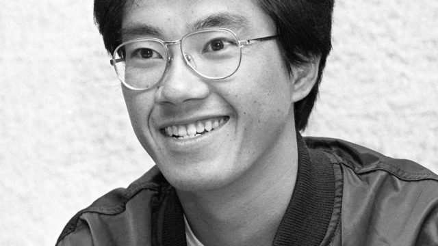 epa11206029 A black and white photograph taken in May 1982 shows Japanese manga artist Akira Toriyama. On 08 March 2024, the publishing company Shueisha announced in a statement that Akira Toriyama, who published many works in Jump magazine, has passed away. Toriyama was the creator of the 'Dragon Ball' manga series.  EPA/JIJI PRESS JAPAN OUT EDITORIAL USE ONLY/