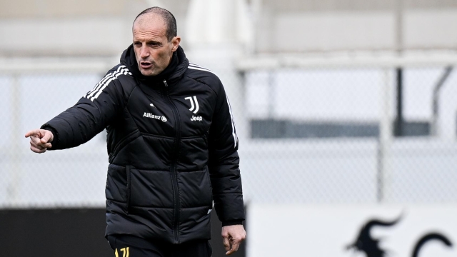 TURIN, ITALY - MARCH 6: Massimiliano Allegri of Juventus during a training session at JTC on March 6, 2024 in Turin, Italy.  (Photo by Daniele Badolato - Juventus FC/Juventus FC via Getty Images)