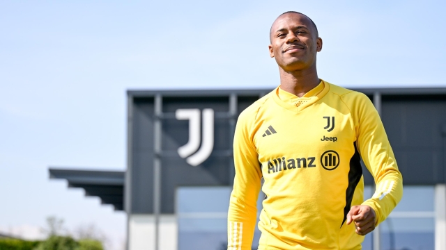 TURIN, ITALY - MARCH 14: Tiago Djalo of Juventus during a training session at JTC on March 14, 2024 in Turin, Italy.  (Photo by Daniele Badolato - Juventus FC/Juventus FC via Getty Images)