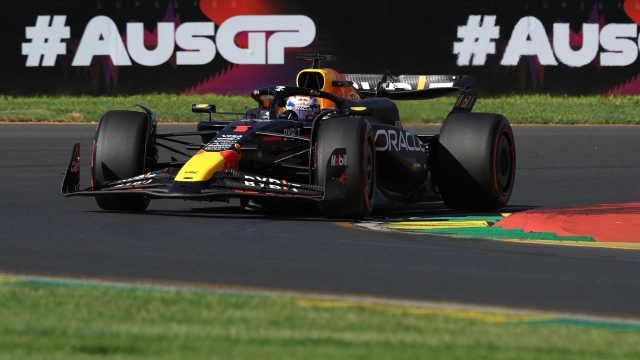 Red Bull Racing's Dutch driver Max Verstappen competes during the qualifying session of the Formula One Australian Grand Prix at the Albert Park Circuit in Melbourne on March 23, 2024. (Photo by Martin KEEP / AFP) / -- IMAGE RESTRICTED TO EDITORIAL USE - STRICTLY NO COMMERCIAL USE --