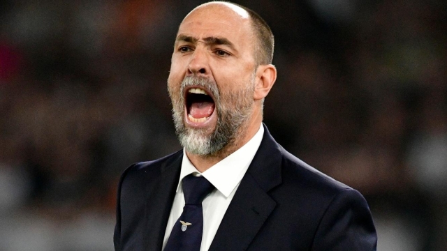 ROME, ITALY - MARCH 30: SS Lazio head coach Igor Tudor reacts during the Serie A TIM match between SS Lazio and Juventus at Stadio Olimpico on March 30, 2024 in Rome, Italy. (Photo by Marco Rosi - SS Lazio/Getty Images)