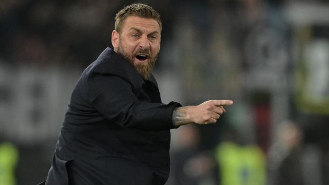 RomaÕs head coach Daniele De Rossi during the Serie A Tim soccer match between Roma and Juventus at the Rome's Olympic stadium, Italy - Sunday  May 5, 2024 - Sport  Soccer ( Photo by Alfredo Falcone/LaPresse )