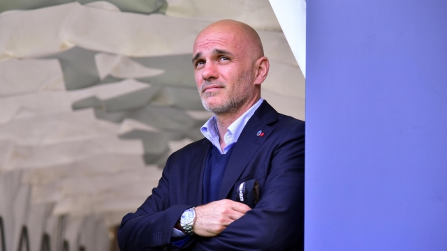 Atalanta's CEO Luca Percassi during the Italian Serie A soccer match Atalanta BC vs Torino FC at the Gewiss Stadium in Bergamo, Italy, 26 May 2024. ANSA/MICHELE MARAVIGLIA