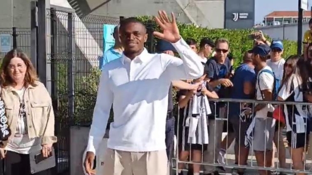 pier kalulu alle visite mediche della juventus al j medical