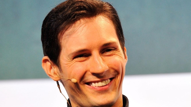 (FILES) Pavel Durov, CEO and co-founder of Telegram speaks onstage during day one of TechCrunch Disrupt SF 2015 at Pier 70 on September 21, 2015 in San Francisco, California. French police arrested Telegram chief executive Pavel Durov on August 24, 2024 at an airport near Paris under a warrant for offences related to the popular messaging app, officials said. The Franco-Russian billionaire, 39, was detained at Le Bourget airport north of the French capital on Saturday evening, one of the officials told AFP, speaking on condition of anonymity. (Photo by Steve JENNINGS / GETTY IMAGES NORTH AMERICA / AFP)