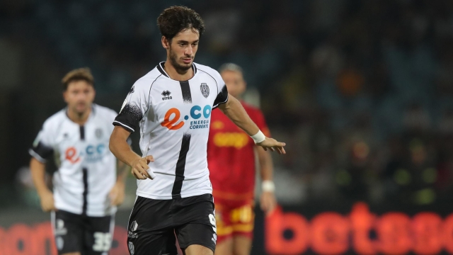 Cristian Shpendi (Cesena) durante la partita tra Cesena e Catanzaro del Campionato di calcio Serie BKT 2024/25 - Orogel Stadium Dino Manuzzi, Cesena (FC), Italia - 28 agosto 2024 - sport calcio - Campionato di calcio Serie BKT 2024/25 - Sport (foto di Fabrizio Zani/LaPresse)