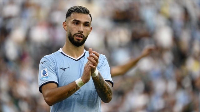 LazioÕs Taty Castellanos reacts during the Serie A soccer match between SS Lazio and Genoa CFC at the Olimpico stadium in Rome, Italy, 27 October 2024. ANSA/RICCARDO ANTIMIANI