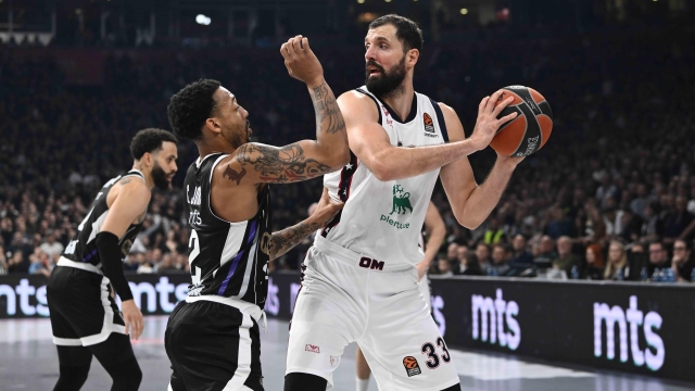 Nikola Mirotic Partizan Belgrado - EA7 Emporio Armani Olimpia Milano Turkish Airlines Euroleague 2024-25 Belgrado, 15/11/2024 Foto M.Ceretti / Ciamillo-Castoria