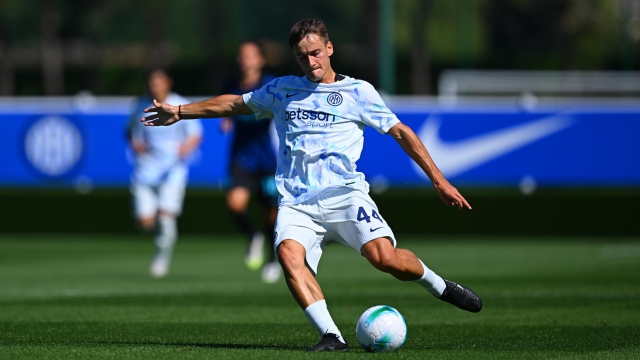 Thomas Berenbruch dell`Inter U23 in azione