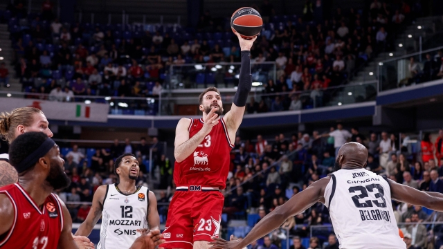 Marko Guduric EA7 Emporio Armani Olimpia Milano - Partizan Mozzart Bet Belgrade EuroLeague 2025/2026 Milano, 29/01/2026 Foto AlessiaDoniselli / Ciamillo-Castoria
