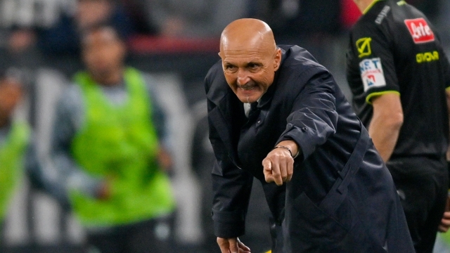 Juventus' head coach Luciano Spalletti during the Serie A soccer match between Juventus and Sassuolo at the Allianz Stadium in Turin, Italy - Saturday, March 21, 2026. Sport - Soccer . (Photo by Tano Pecoraro/Lapresse)
