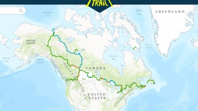 La mappa completa di The Great Trail
