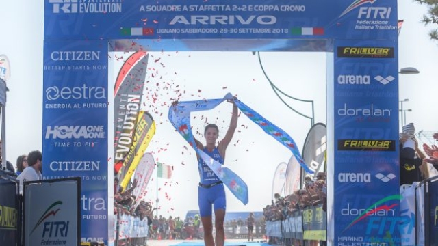Beatrice Mallozzi vince i Tricolori Sprint (foto Ballabio/FITRI)