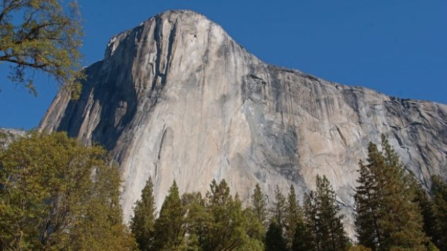 El Capitan nel parco dello Yosemite