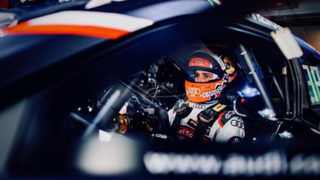 Andrea Dovizioso, 33 anni, al volante della Audi RS5