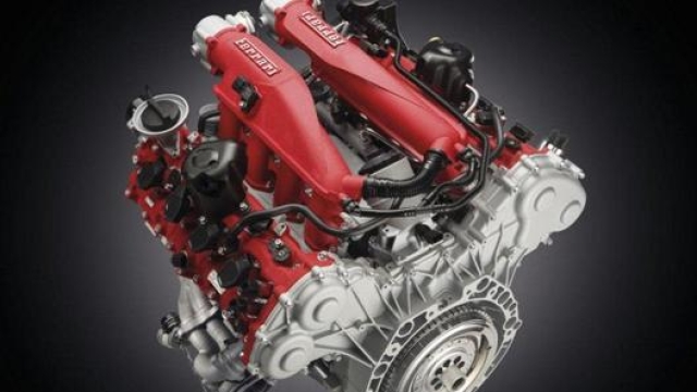 Il V8 3.9 litri biturbo di casa Ferrari, quello montato dalla 488 GTB
