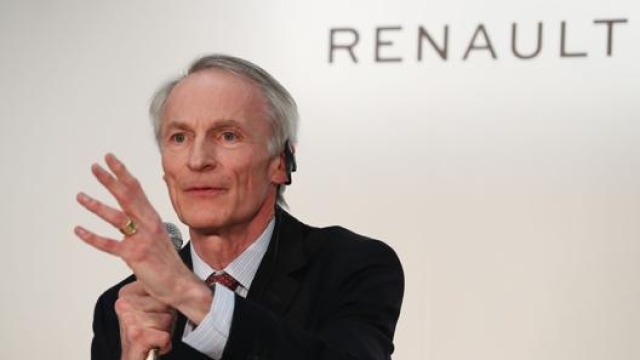 Jean-Dominique Senard, presidente di Renault. Afp