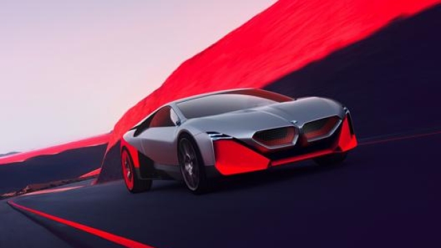 Il concept BMW Vision M Next, auto sportiva ibrida plug-in