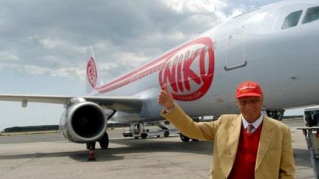 Niki Lauda è stato anche un imprenditore nell’aviazione civile