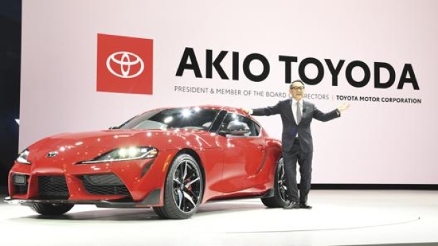 Il presidente di Toyota Akio Toyoda