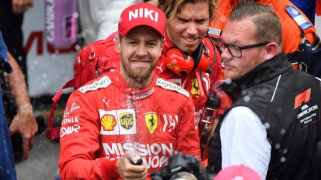 Sebastian Vettel, 31 anni. Afp