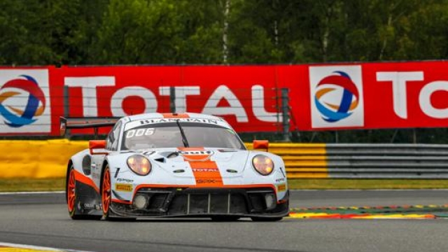 La Porsche 911 GT3 vincitrice dell’equipaggio Christensen-Lietz-Estre