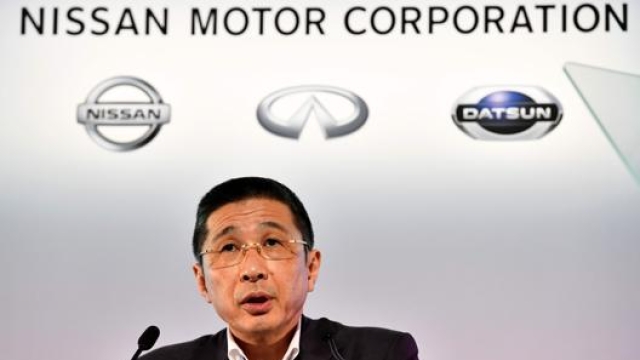 Il presidente e amministratore delegato di Nissan Hiroto Saikawa. Afp