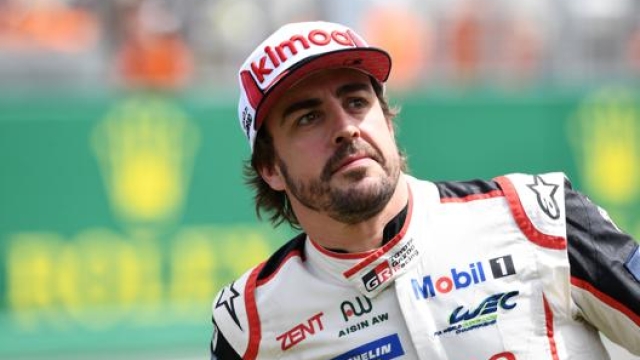 Fernando Alonso, 38 anni,  vincitore a Le Mans. Afp
