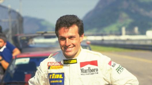 Andrea De Cesaris nel 1988. Getty