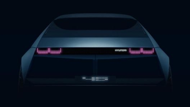 Il concept di auto elettrica “45” che Hyundai presenterà al Salone di Francoforte
