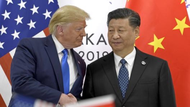 Donald Trump e Xi Jinping a Osaka per il G20 dello scorso 29 giugno. Ap