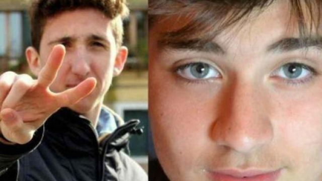 A sinistra Matteo Ferrari il 21 enne deceduto nello scontro, a destra il 18 enne Luca Carissimi