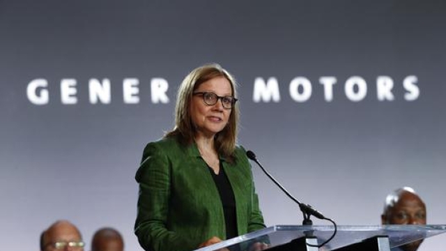 Il Ceo di General Motors Mary Barra. AP