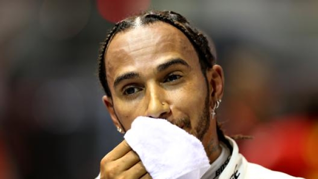 Lewis Hamilton non felicissimo dopo le qualifiche. Getty