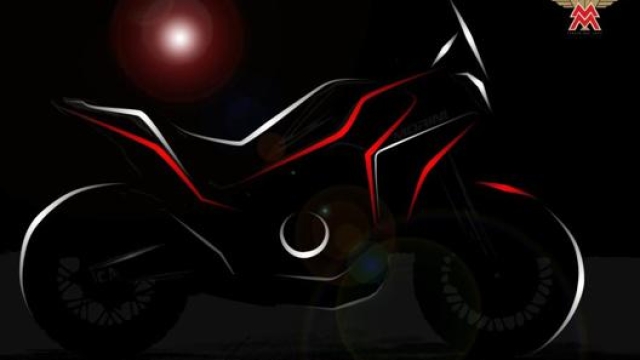 La prima immagine teaser della nuova Moto Morini adventure