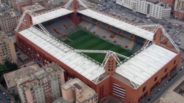 Lo stadio  Ferraris di Genova