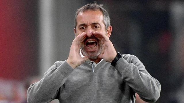 Marco Giampaolo, primo anno da allenatore del Milan. Ansa