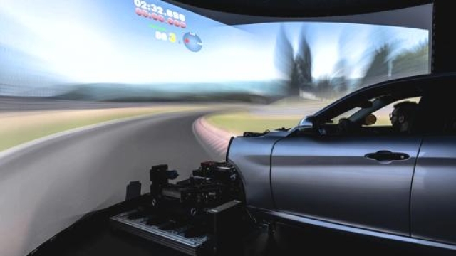 Il simulatore di Maserati Innovation Lab