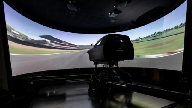 Il simulatore dinamico di Maserati premette nove gradi di libertà