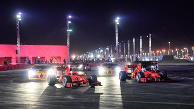 Le Ferrari F60 al car Show di Riad
