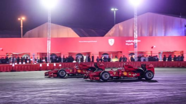 Una fase del car Show di Riad