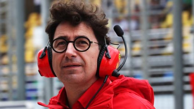 Mattia Binotto, 50 anni, team principal Ferrari. Lapresse
