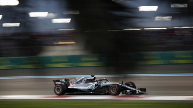 Lewis Hamilton durante il GP del 2018. Ap
