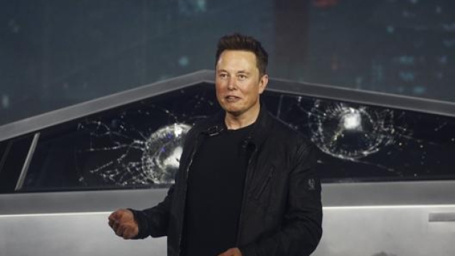 Il ceo di Tesla, Elon Musk. AP