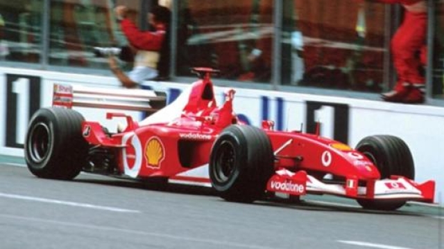 La F2002 di Michael Schumacher