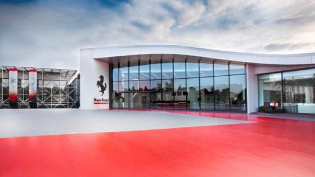 Il museo Ferrari di Maranello, dove l'anno prossimo verrà celebrata l'esposizione "Ferrari at 24 Heures du Mans"