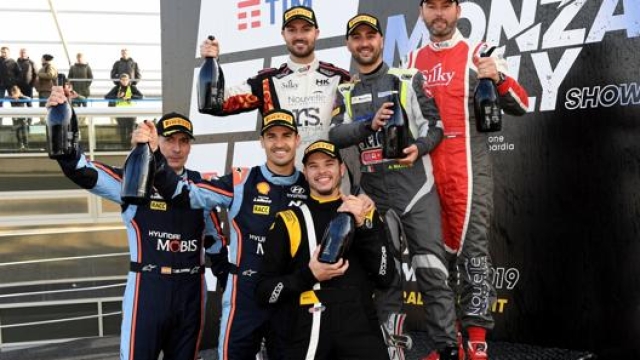 I protagonisti del Rally di Monza 2019 sul podio