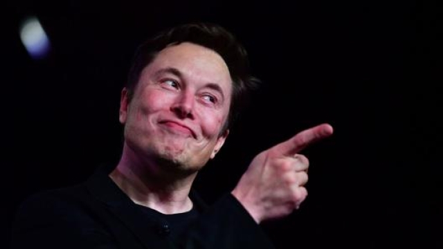 Elon Musk, 48 anni, fondatore della Tesla. Getty